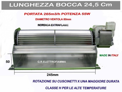 Ventola tangenziale stufa - ventola,