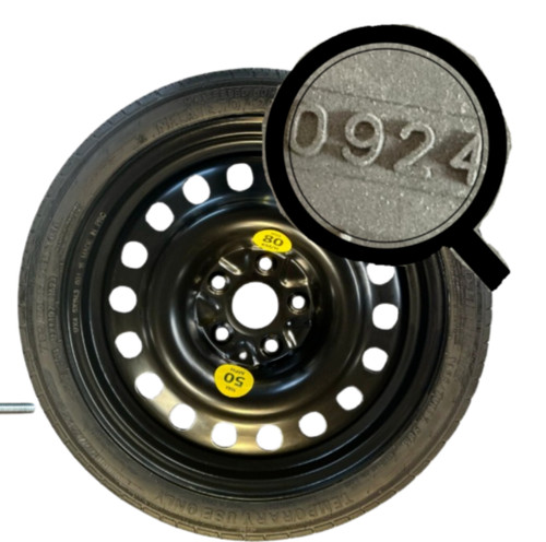 Ruotino scorta per - scorta, 17"