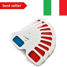 Occhiali di carta 3D, anaglifo