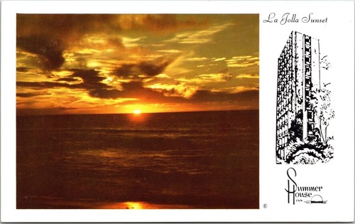 Cartolina jolla sunset - cartolina,