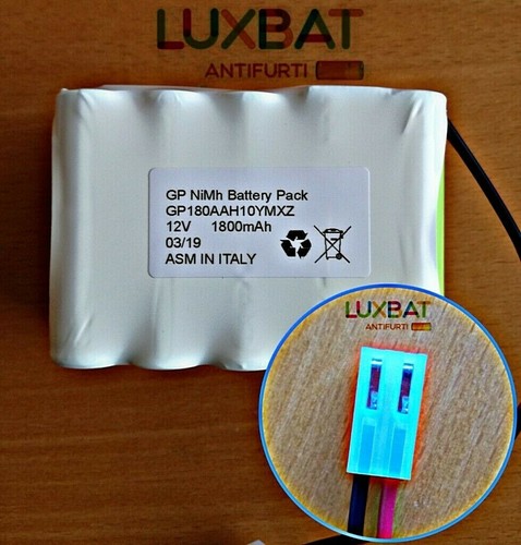 Batteria gp180aah10ymxz 12v - gp180aah10ymxz,
