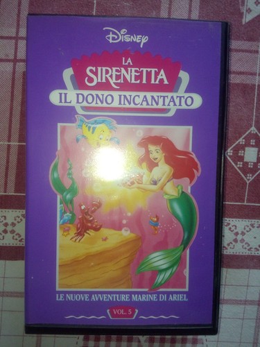 Vhs walt disney - walt, sirenetta