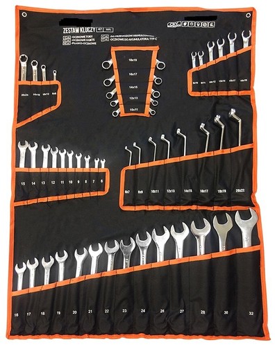 Set chiavi combinate fisse - 47,