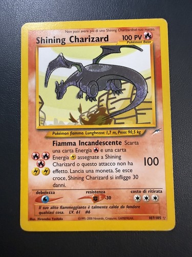 Shining charizard pokémon - charizard, neo