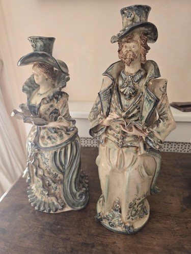 Antiche statuette ceramica - statuette,