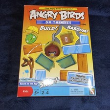 Angry Birds On Thin Ice gioco Mattel 2011 tutti i pezzi e istruzioni completo