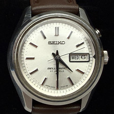 Vintage 1967 SEIKO Bell-Matic 4006-7010 Automatico Argento - 27 Jewels Allarme - TESTATO
