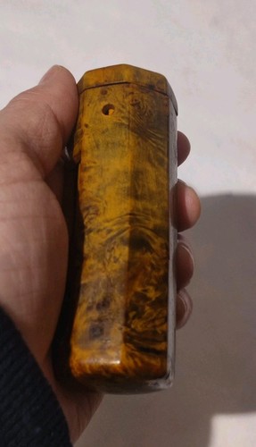 Antica tabacchiera radica - tabacchiera,