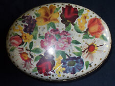 SCATOLA DI LATTA OVALE