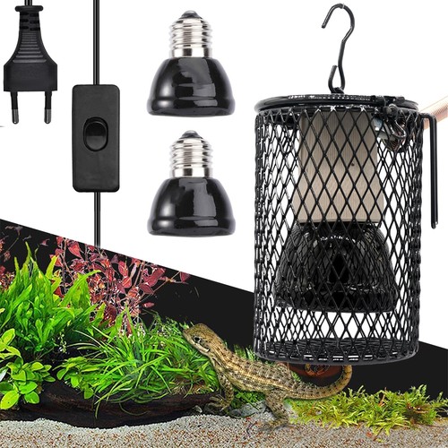 Lampada termica rettili con - lampada,