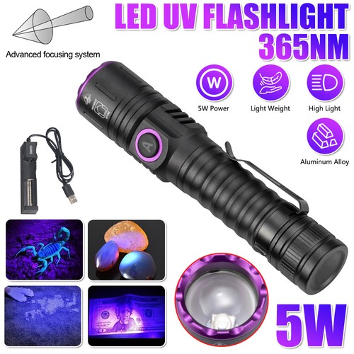 Torcia 365nm ultravioletta - torcia,