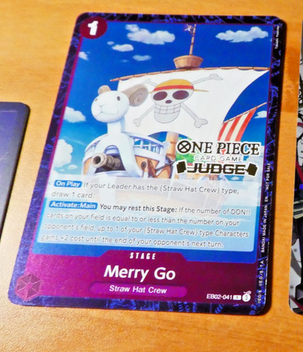 One piece english card - one,