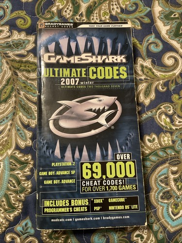 Gameshark ultimate codes 2007 - gameshark,