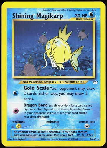 Shining magikarp 64 - shining, 66/64