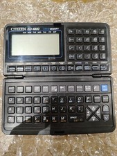 Citizen ED-4800 Agenda Elettronica  Calcolatrice Scientifica Vintage Non Testata