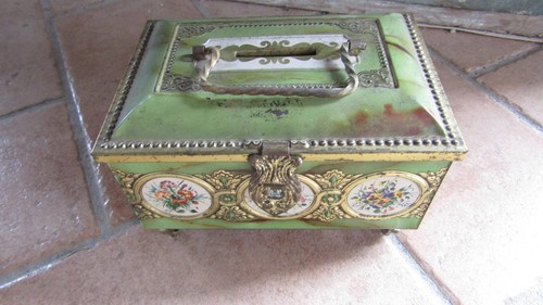 Vintage salvadanaio latta - salvadanaio,