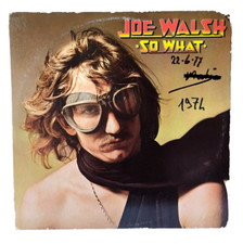 disco 33 giri  JOE WALSH ( EAGLES ) SO WHAT   abc records 1974  LP