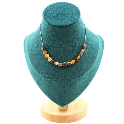 Collana perle mookaite - collana,