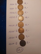 Monete pfennig impero - monete,
