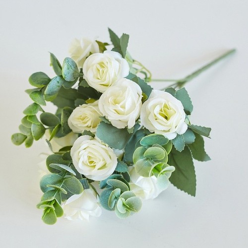 Bouquet rose seta 32 - di,