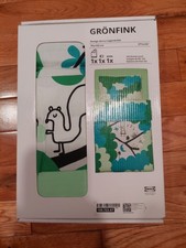 Set piumone verde culla Ikea