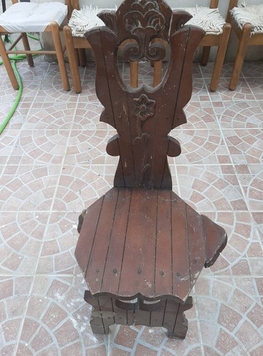Sedia fratino antica - sedia,