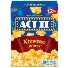 ACT II Xtreme Butter Popcorn