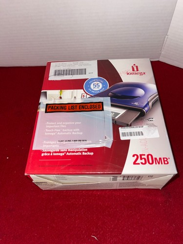 Nuovo iomega zip 250mb unità - nuovo,