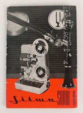 SILMA SONIK 8 - BROCHURE ORIGINALE - IN ITALIANO - CON SCHEMA ELETTRICO - RARA