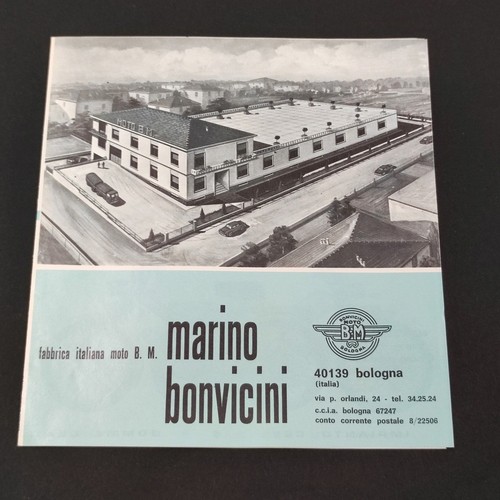 Catalogo pieghevole gamma moto