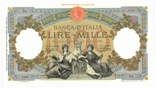 1000 lire capranesi - 1000,