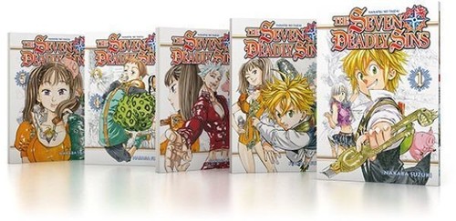 Fumetto manga the seven - fumetto,