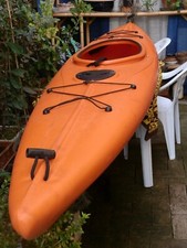 Kayak In Polietilene Come Nuovo Lungh. Ca 4m, Largh. Ca 60 Cm Gavoncino e Pagaia