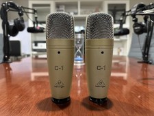 2 Behringer C-1 Microfono a