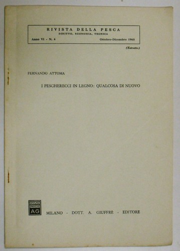 Attoma pescherecci legno - in,