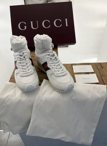 Gucci sneaker bianco verde