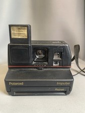 Macchina fotografica istantanea vintage Polaroid Impulse Portrait 600 più pellicola