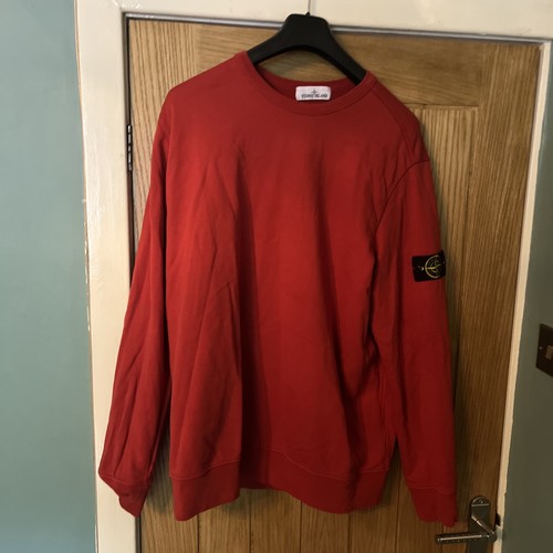 Felpa stone island rossa xxl - ,