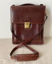 BORSELLO UOMO IN PELLE CUOIO TONY PEROTTI Messenger Borsa