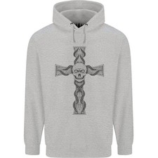 Felpa uomo con teschio - felpa,