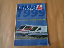 LIMA CATALOGO TRENINI NOVITÀ 1999 OTTIME CONDIZIONI