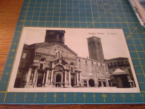 156504 antica cartolina - antica, reggio