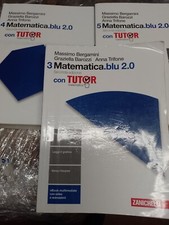MATEMATICA.BLU 2.0 VOL.3 - VOL.4 - VOL.5 CON TUTOR 2'ED. M.BERGAMINI ZANICHELLI