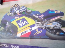 Poster Moto Honda RS 125cc Emilio Alzamora  Marmitte Zara Rarita ViaDigital Team