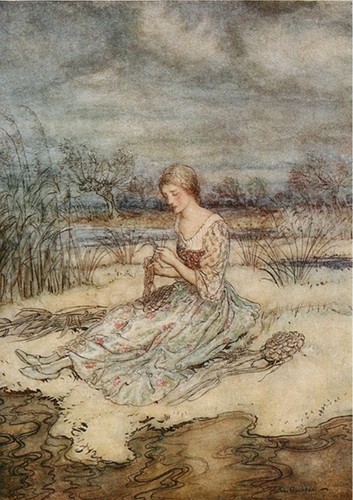 The garter arthur rackham - the,