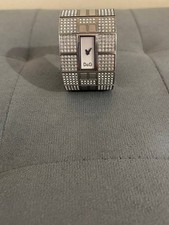 Dolce & Gabbana Watch DW0113 Queen Mary Crystal-studded Stainless Steel Swarovsk