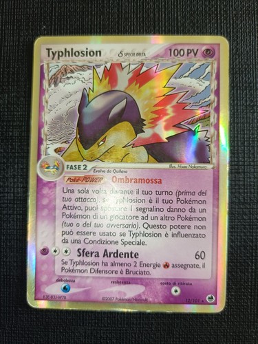 Pokemon card typhlosion delta - pokemon,
