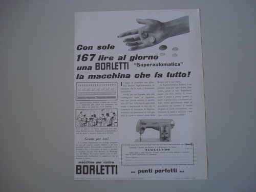 Advertising pubblicità 1958 - advertising,