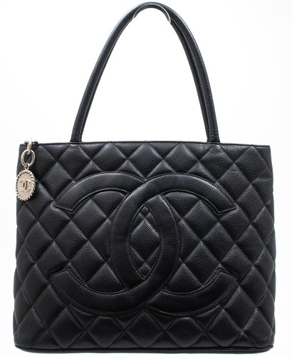 Chanel medaglione tote caviar - tote,
