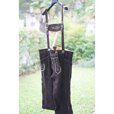 PANTALONI tg. 56 PELLE LEDERHOSEN TIROLESE